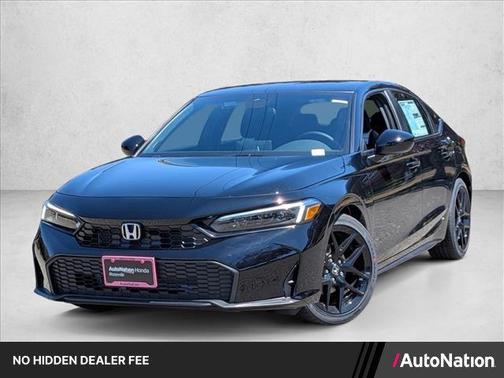 Crystal Black Pearl 2026 Honda Civic Sport