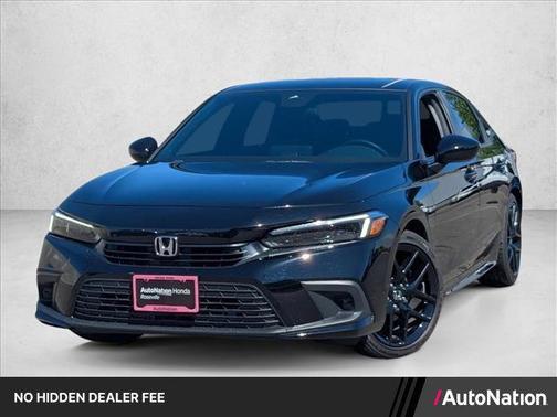 Crystal Black Pearl 2024 Honda Civic Sport