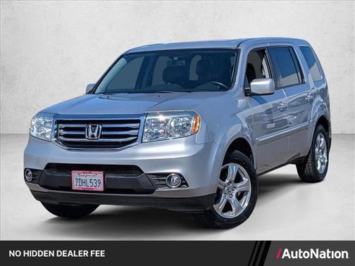 Silver/Gray 2014 Honda Pilot EX-L