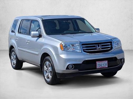 Silver/Gray 2014 Honda Pilot EX-L