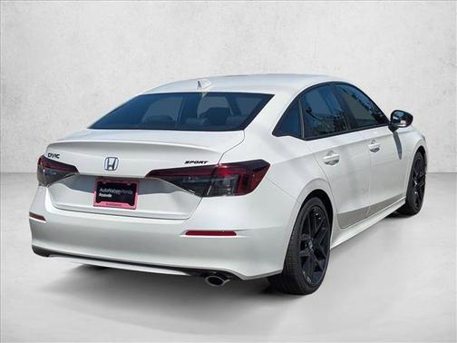 Platinum White Pearl 2026 Honda Civic Sport