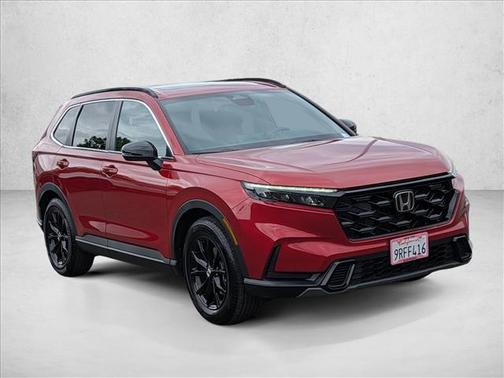 Radiant Red Metallic 2024 Honda CR-V Hybrid Sport FWD