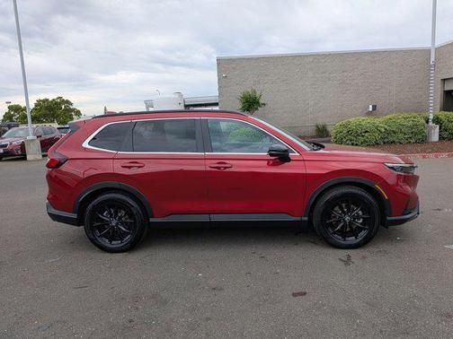 Radiant Red Metallic 2024 Honda CR-V Hybrid Sport FWD