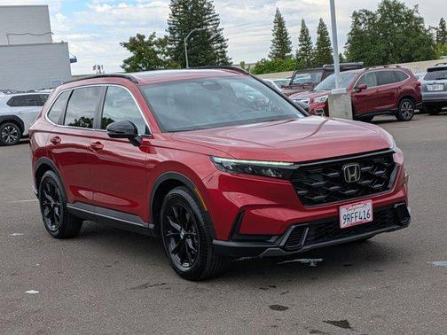 Radiant Red Metallic 2024 Honda CR-V Hybrid Sport FWD