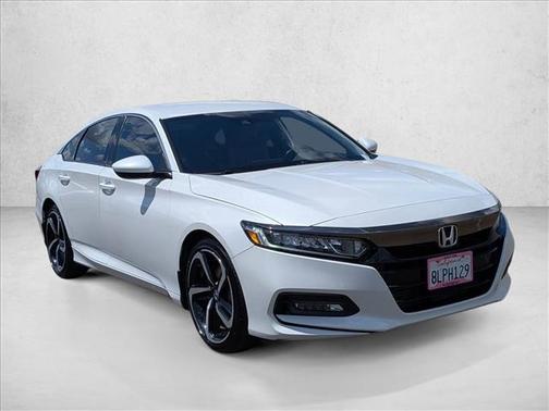 Platinum White Pearl 2019 Honda Accord Sport