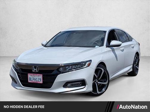 Platinum White Pearl 2019 Honda Accord Sport