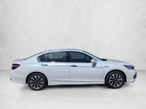 White Orchid Pearl 2017 Honda Accord Hybrid Touring