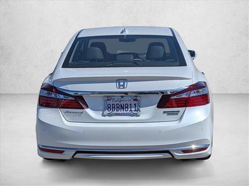 White Orchid Pearl 2017 Honda Accord Hybrid Touring