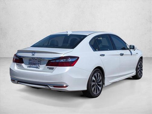 White Orchid Pearl 2017 Honda Accord Hybrid Touring