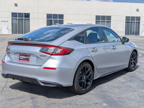 Solar Silver Metallic 2026 Honda Civic Sport