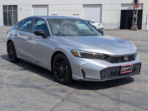 Solar Silver Metallic 2026 Honda Civic Sport