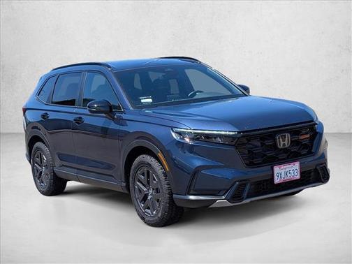 Canyon River Blue Metallic 2026 Honda CR-V Hybrid TrailSport AWD