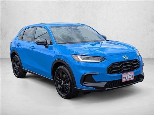Boost Blue Pearl 2026 Honda HR-V 2WD Sport