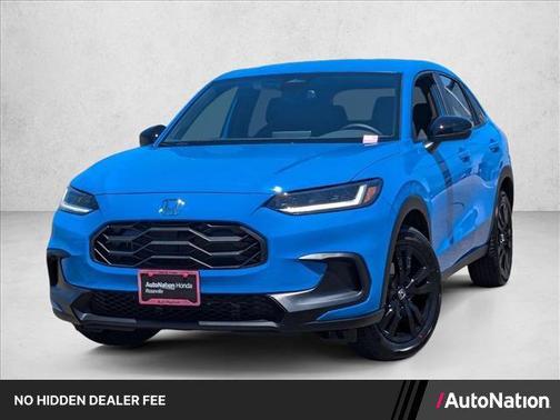 Boost Blue Pearl 2026 Honda HR-V 2WD Sport