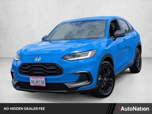 Boost Blue Pearl 2026 Honda HR-V 2WD Sport