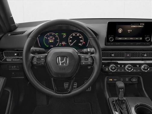 Platinum White Pearl 2026 Honda Civic Hybrid Sport