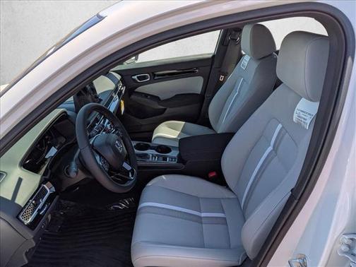 Platinum White Pearl 2026 Honda Civic Hybrid Sport