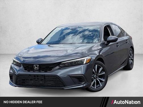 Meteorite Gray Metallic 2024 Honda Civic EX-L