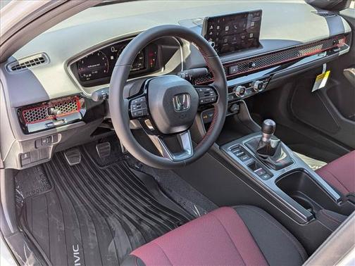 Platinum White Pearl 2026 Honda Civic Si Base
