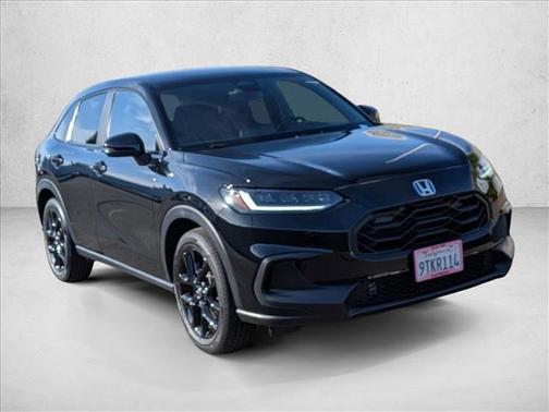 Crystal Black Pearl 2025 Honda HR-V 2WD Sport