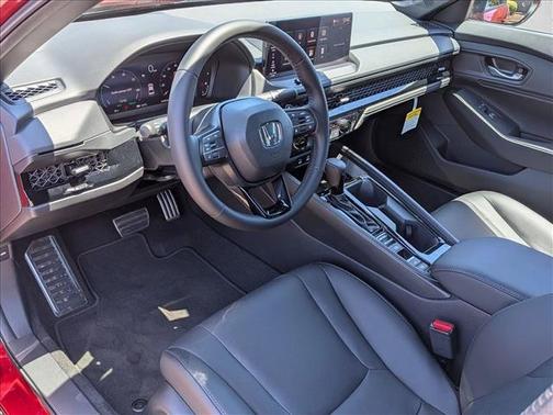 Radiant Red Metallic 2026 Honda Accord Hybrid Sport-L