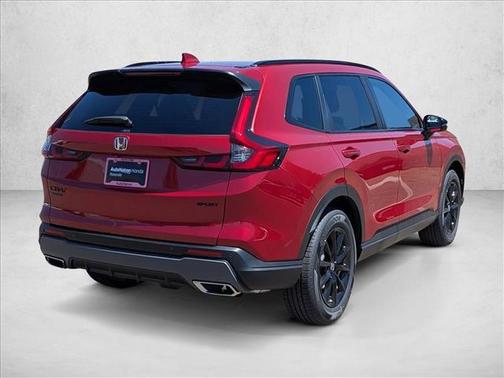 Radiant Red Metallic 2026 Honda CR-V Hybrid Sport-L AWD