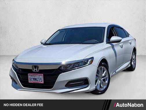 Platinum White Pearl 2018 Honda Accord LX