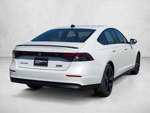 Platinum White Pearl 2026 Honda Accord Hybrid Sport