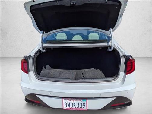 Quartz White 2021 Hyundai SONATA Limited