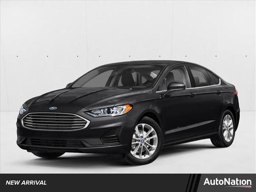 Agate Black Metallic 2020 Ford Fusion S
