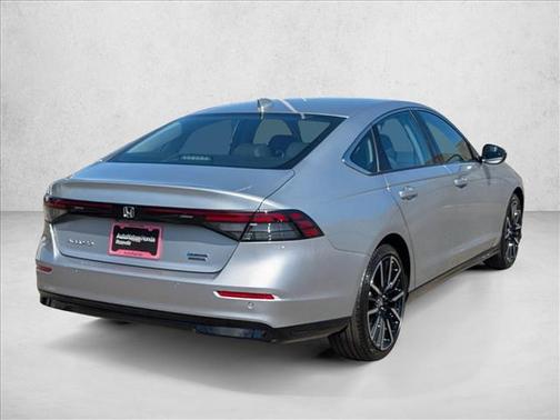 Solar Silver Metallic 2026 Honda Accord Hybrid Touring