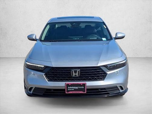 Solar Silver Metallic 2026 Honda Accord Hybrid Touring