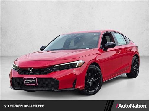 Rallye Red 2026 Honda Civic Sport