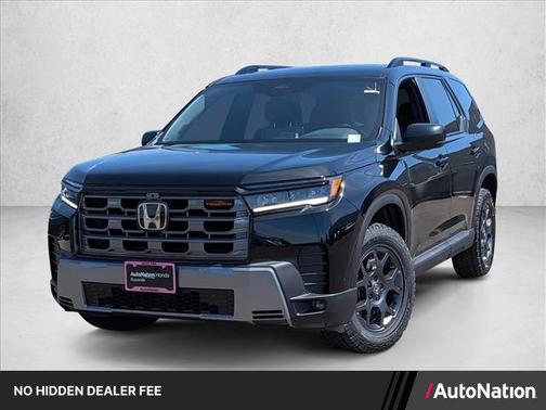 Crystal Black Pearl 2026 Honda Pilot TrailSport