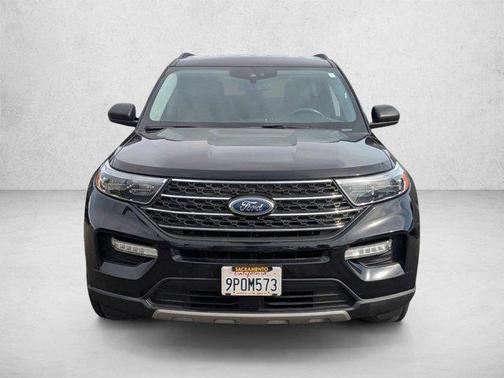 Agate Black Metallic 2023 Ford Explorer XLT