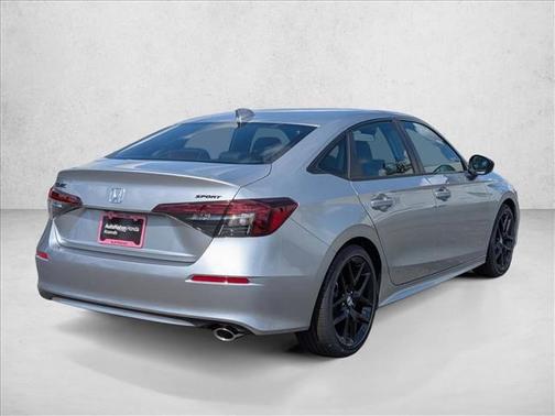 Solar Silver Metallic 2026 Honda Civic Sport