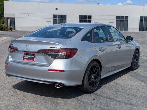 Solar Silver Metallic 2026 Honda Civic Sport