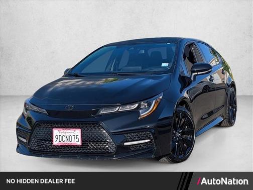 Black Sand Pearl 2022 Toyota Corolla SE