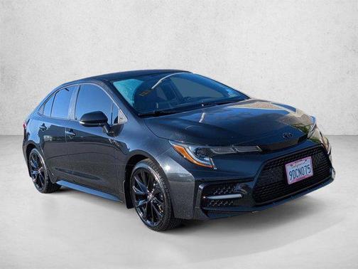 Black Sand Pearl 2022 Toyota Corolla SE