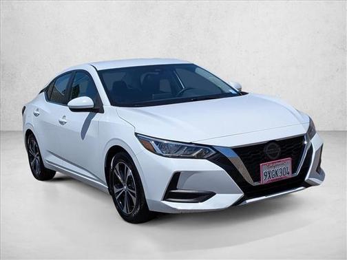 White 2023 Nissan Sentra SV