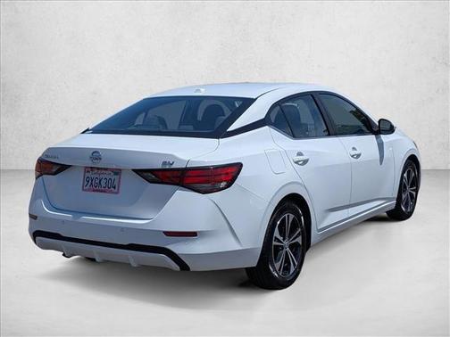 White 2023 Nissan Sentra SV