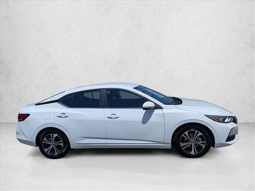 White 2023 Nissan Sentra SV