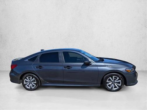 Silver/Gray 2023 Honda Civic LX