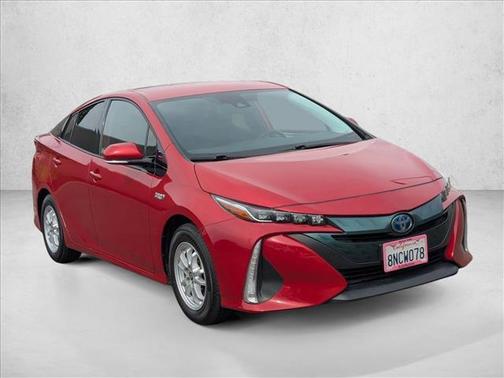 Supersonic Red 2020 Toyota Prius Prime LE