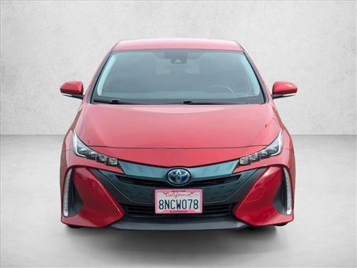 Supersonic Red 2020 Toyota Prius Prime LE