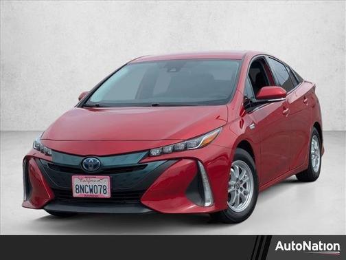 Supersonic Red 2020 Toyota Prius Prime LE