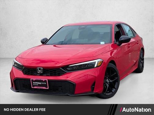 Rallye Red 2026 Honda Civic Sport