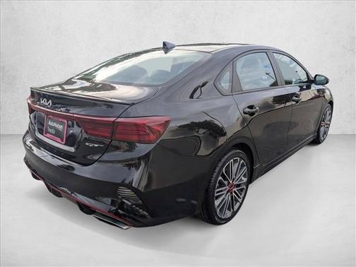 Aurora Black 2023 Kia Forte GT