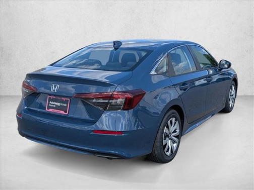 Blue Lagoon Pearl 2026 Honda Civic LX