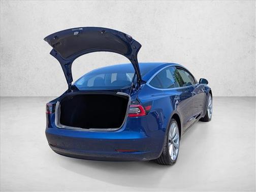 Deep Blue Metallic 2019 Tesla Model 3 Long Range
